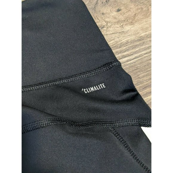 ADIDAS Women Size SMALL S Running Yoga ATHLETIC LEGGINGS Stripes Inseam 24 " - Picture 5 of 8